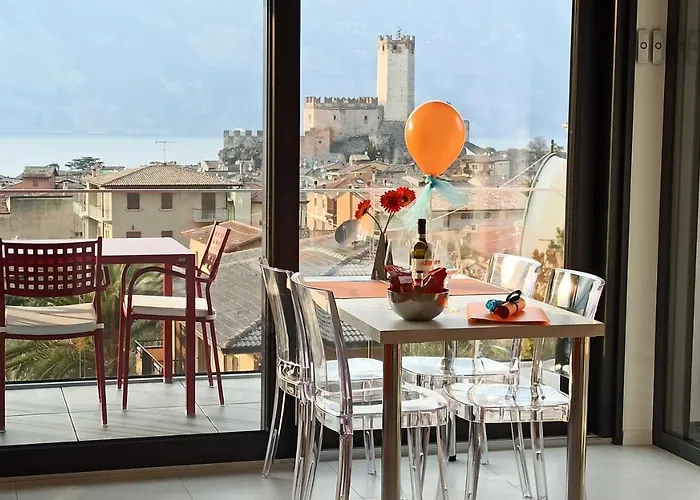 Blue Sky Garda - Sunset 公寓 马尔切西内